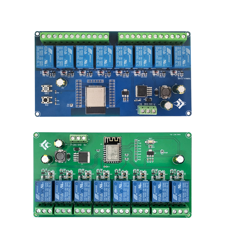 Relay 8 Channel Board - Mô-đun rơ-le 8 kênh WIFI ESP8266