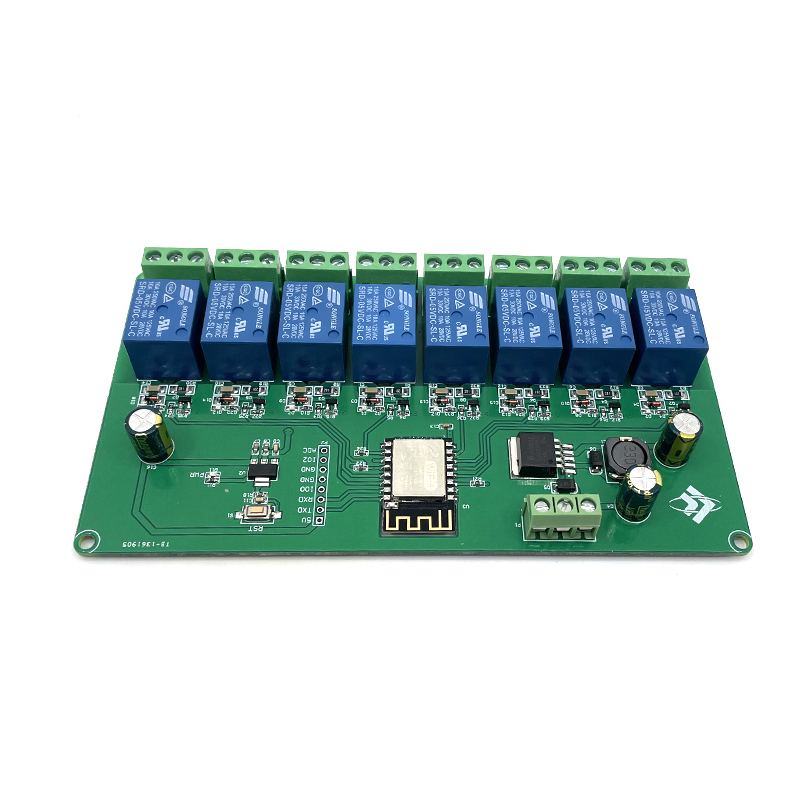Mô-đun rơ-le 8 kênh WIFI ESP82 - đánh giá và giá Relay 8 Channel Board