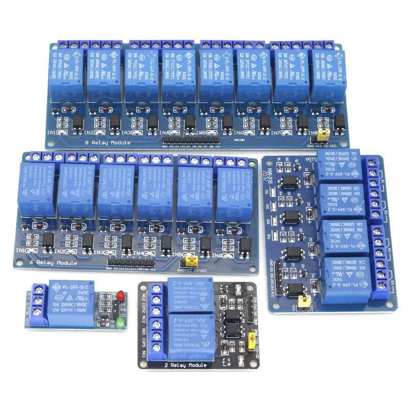 1Pcs DC5V Optocoupler Isolated - đánh giá và giá Relay 8 Channel Board