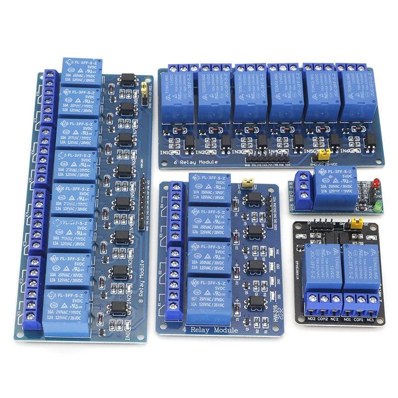 1Pcs DC5V Optocoupler Isolated - đánh giá và giá Relay 8 Channel Board