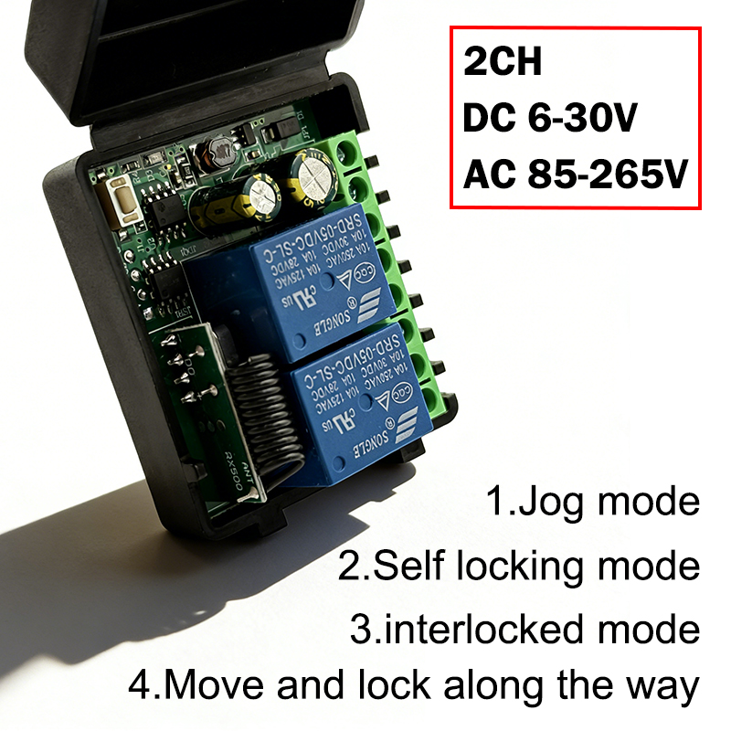 10A Relay Receiver Module 433M - đánh giá và giá 433Mhz Receiver Module