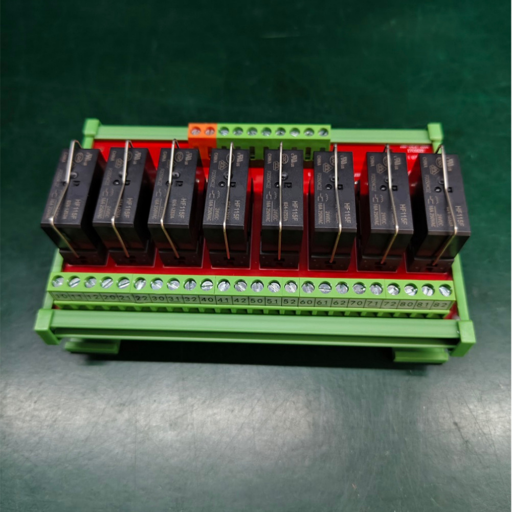 16A 8 Channel Relay 24VDC For  - đánh giá và giá Relay 8 Channel Board